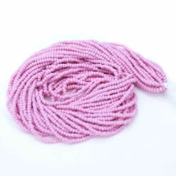 11SB992-PMR: Preciosa Czech Seed Bead Permalux Light Pink Matte 11/0 - 1 Hank