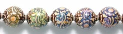 19MB199: Mirage Mood Bead Round Shangri-la 19mm - 1 Piece