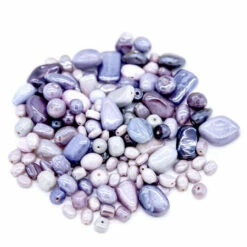 2VE596-L: India All Mixed Up Light Purple/amethyst Family Luster - 1000 Grams