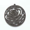 48WC824-58: Cut Wood Circle With Rose 48mm Dark Finish - 20 Pieces 1 48WC824-58: Cut Wood Circle With Rose 48mm Dark Finish - 20 Pieces -Tailor Supplies Sales 2024 48WC824 58 PendantsandCharms WoodPendants