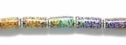 65MB199: Mirage Mood Bead Secret Garden 6x16mm - 1 Piece