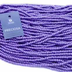 6SB997-P: Preciosa Czech Seed Bead Permalux Lavender 6/0 - 36 Strings