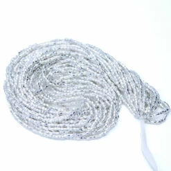 9SC813-SSR: Preciosa Czech Seed Bead 3-cut Sterling Silver Plate 9/0 10 Strand - - Color# 68303 - - 1 Hank