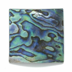 AB150: Abalone Square Pendant 30mm Average - 1 Piece