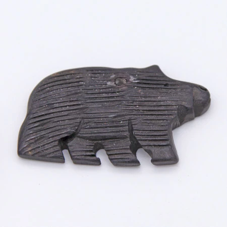 BN385-75: Bone Bear Pendant Carved Black 45x26mm - 5 Pieces 5 BN385-75: Bone Bear Pendant Carved Black 45x26mm - 5 Pieces -Tailor Supplies Sales 2024 BN385 75 PendantsandCharms BoneandHorn