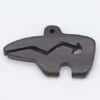 BN385-80: Bone Zuni Bear Pendant Black 54x30mm - 5 Pieces -Tailor Supplies Sales 2024 BN385 80 PendantsandCharms BoneandHorn