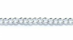 CX4420-S10R: China Economy Chain Silver Plated 2mm 10 Feet Per Package