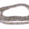 GA238-SHL: Shell Heishi Beads Grey 7-8mm Approximately 600 Beads Per 24 Inch Strand -Tailor Supplies Sales 2024 GA283 SHL thumbnail