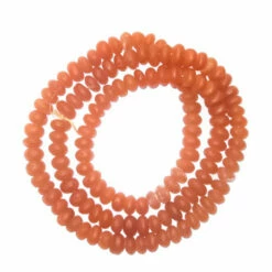 GA902-AMB: Kenyan "River Amber" Natural Plant Seeds Rondelle 5x10mm Approximately 135 Seeds Per 30-35 Inch Strand