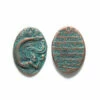 GG440-CV: Green Girl Mermaid Pearl Copper Verdigris - 1 Piece