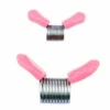 MS607-PNKMX: Bead Stopper Pink Tip Assortment 2 Small And 2 Large - 4 Piece Set