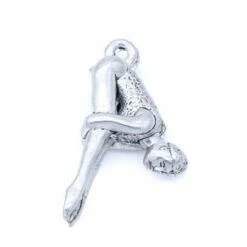 PW1868-S: Charm Female Swimmer Diving 11x22mm