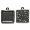 TC2262-GM: Tierracast Frame Large Square 25mm Black - 1 Piece 1 TC2262-GM: Tierracast Frame Large Square 25mm Black - 1 Piece -Tailor Supplies Sales 2024 TC2262 GM Findings BezelsandSettings BezelPendants
