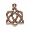 TC2390-AC: Tierracast Charm Trinity Heart Antique Copper 27mm - 1 Piece 1 TC2390-AC: Tierracast Charm Trinity Heart Antique Copper 27mm - 1 Piece -Tailor Supplies Sales 2024 TC2390 AC PendantsandCharms Pewter WorldandCulturalSymbols