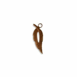 VC6006: Vintaj Artisan Copper Open Leaf 9x28.5mm - 1 Piece