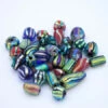 VE525-DIC: Bead Mix With Dichroic Stripes 15-35mm - Approximately 28 Pieces Per 250 Grams 2 VE525-DIC: Bead Mix With Dichroic Stripes 15-35mm - Approximately 28 Pieces Per 250 Grams -Tailor Supplies Sales 2024 VE525 DIC Beads IndiaBeads